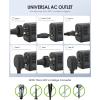 imageEPICKA 35W Universal Travel Adapter with 2 AC Outlet European Travel Plug Adapter with PD Fast Charging 6Port 2 AC2 USBC3 USBA International Power Adapter  Travel Essentials TA205 WhiteBlack