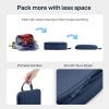 imageEPICKA 5 Set UltraLightweight Compression Packing Cubes  Water Resistant Durable Travel Organizers Bags Expandable Travel Accessories for Carry on Luggage Suitcase BackpackNavy