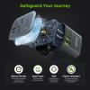 imageEPICKA Pulse 45W European Travel Plug Adapter Universal Power Adapter with PD Fast Charging 5Port 1 AC2 USBA2 USBC International Charger Adapter for Europe Japan  Travel Essentials BlackBlack