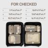 imageEPICKA TripCozy Compression Packing Cubes  4 Set Durable Travel Organizer Bags with Mesh Top Expandable Travel Accessories for Carry on Luggage Suitcase Backpack BeigeKhaki