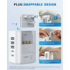 imageEPICKA US to Italy Travel Adapter Universal Plug Adapter with 2 US Outlets 3 USBA ampamp 2 USBC Ports Ultra Compact SwapampampAdapt Type L Plug Attachment Grounded Adapter for Chile Cuba ampamp Syria X232LType OThailand