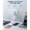 imageEPICKA US to Italy Travel Adapter Universal Plug Adapter with 2 US Outlets 3 USBA ampamp 2 USBC Ports Ultra Compact SwapampampAdapt Type L Plug Attachment Grounded Adapter for Chile Cuba ampamp Syria X232LType GUK