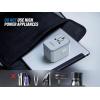 imageEPICKA Universal Travel Adapter European Travel Plug Adapter  International Power Adapter Worldwide Charger with USBC ampamp 4 USBA Ports Travel Essentials for Italy UK Japan TA105 Rose GoldBlue