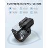 imageEPICKA Universal Travel Adapter International Plug Adapter Wall Charger with 20W USBC PD ampamp USBA QC AllinOne Pocket Size Adapter for USA EU UK AUS Pocket 111 Black