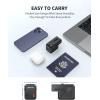 imageEPICKA Universal Travel Adapter International Plug Adapter Wall Charger with 20W USBC PD ampamp USBA QC AllinOne Pocket Size Adapter for USA EU UK AUS Pocket 111 Black