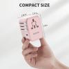 imageEPICKA Universal Travel Adapter International Power Adapter with 2 USBA ampamp 3 USBC Ports Wall Charger  Worldwide Travel Essentials European Travel Plug Adapter for UKUSAU TA105C Black5USB3 USBC30W Pink
