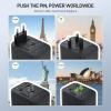 imageEPICKA Universal Travel Adapter International Power Adapter with 2 USBA ampamp 3 USBC Ports Wall Charger  Worldwide Travel Essentials European Travel Plug Adapter for UKUSAU TA105C Black5USB3 USBC45W Black