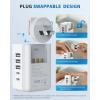 imageEuropean Travel Plug Adapter US to Europe Plug Adapter with 2 US Outlets 3 USBA ampamp 2 USBC Ports Detachable Type C Outlet Adapter Charger for Most of Europe Italy Spain Iceland Portugal X232CType IAustralia New Zealand