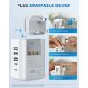 imageEuropean Travel Plug Adapter US to Europe Plug Adapter with 2 US Outlets 3 USBA ampamp 2 USBC Ports Detachable Type C Outlet Adapter Charger for Most of Europe Italy Spain Iceland Portugal X232CType DIndiaPakistan