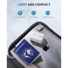 imageEuropean Travel Plug Adapter US to Europe Plug Adapter with 2 US Outlets 3 USBA ampamp 2 USBC Ports Detachable Type C Outlet Adapter Charger for Most of Europe Italy Spain Iceland Portugal X232CType OThailand