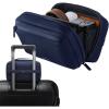 imageEPICKA Electronics Organizer Travel Case  Cable Organizer Bag for Travel Accessories Tech Pouch for Cords Charger Adapter Cables Power Bank Waterproof Storage Bag with Luggage Strap BlackNavy