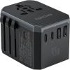 imageEPICKA Universal Travel Adapter International Power Adapter with 2 USBA ampamp 3 USBC Ports Wall Charger  Worldwide Travel Essentials European Travel Plug Adapter for UKUSAU TA105C Black5USB3 USBC45W Black