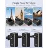 imageEPICKA Air 40W Universal Travel Adapter PD Fast Charging International Power Adapter with 1 AC ampamp 4 USB Ports Worldwide Compact Travel Essentials for USAEUUKAUSBlack Not a Voltage ConverterBlack