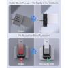 imageEPICKA Air 40W Universal Travel Adapter PD Fast Charging International Power Adapter with 1 AC ampamp 4 USB Ports Worldwide Compact Travel Essentials for USAEUUKAUSBlack Not a Voltage ConverterBlack