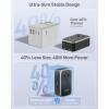 imageEPICKA Air 40W Universal Travel Adapter PD Fast Charging International Power Adapter with 1 AC ampamp 4 USB Ports Worldwide Compact Travel Essentials for USAEUUKAUSBlack Not a Voltage ConverterBlack