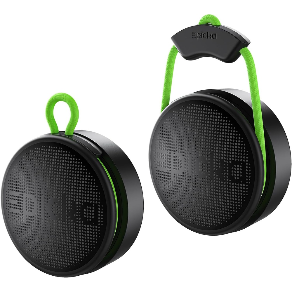 image:imageEpicka Tracker Tags with Adjustable Strap 2Year Battery 2 Pack Black  Works with Apple Find My iOS Only IP67 Waterproof NFCEnabled Item Finder for Keys Luggage Bikes and PetsBlack