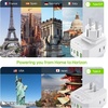 image:imageEPICKA Thailand Travel Plug Adapter Foldable amp Detachable Type O Thailand VisaPlug 8in1 International Power Adapter with 4 USB Ports 2 USBC PD 20W Cruise Approved US to Thailand White2 Packs Type EFfor GeramanFrance