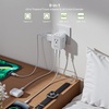 image:imageEPICKA Thailand Travel Plug Adapter Foldable amp Detachable Type O Thailand VisaPlug 8in1 International Power Adapter with 4 USB Ports 2 USBC PD 20W Cruise Approved US to Thailand WhiteType Ofor Thailand