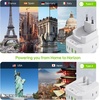 image:imageEPICKA Thailand Travel Plug Adapter Foldable amp Detachable Type O Thailand VisaPlug 8in1 International Power Adapter with 4 USB Ports 2 USBC PD 20W Cruise Approved US to Thailand White2 Packs Type Cfor most Europe