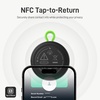 image:imageEpicka Tracker Tags with Adjustable Strap 2Year Battery 2 Pack Black  Works with Apple Find My iOS Only IP67 Waterproof NFCEnabled Item Finder for Keys Luggage Bikes and PetsBlack