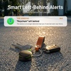 image:imageEpicka Tracker Tags with Adjustable Strap 2Year Battery 2 Pack Black  Works with Apple Find My iOS Only IP67 Waterproof NFCEnabled Item Finder for Keys Luggage Bikes and PetsBlack
