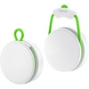 image:imageEpicka Tracker Tags with Adjustable Strap 2Year Battery 2 Pack Black  Works with Apple Find My iOS Only IP67 Waterproof NFCEnabled Item Finder for Keys Luggage Bikes and PetsWhite